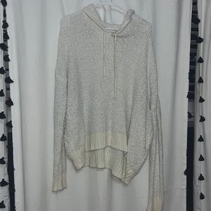 Off white/cream colored soft sweatshirt